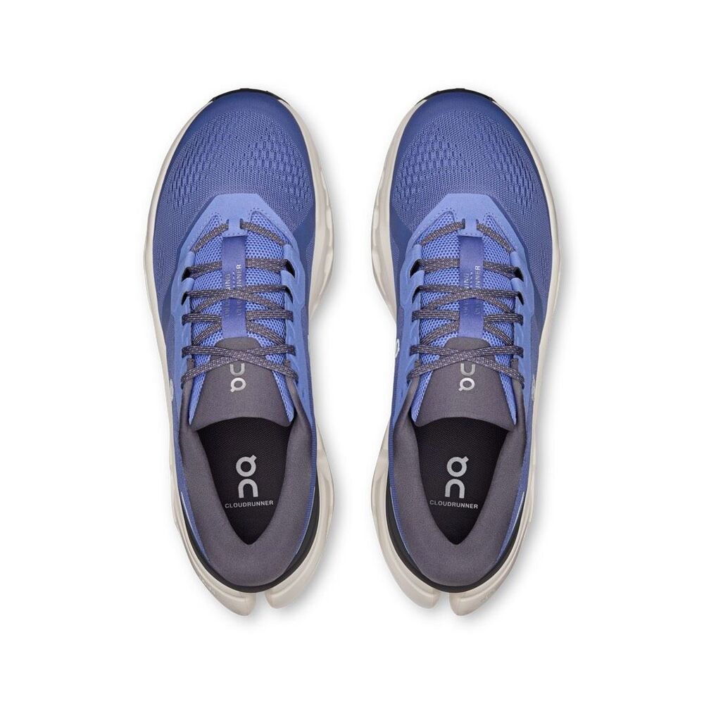 On Cloudrunner 2 Sailor Ivory Blue Men's Size 10.5 NWB New In Box Running Shoes - Picture 2 of 6